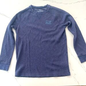 Boys Vineyard Vines long sleeved ribbed crew neck